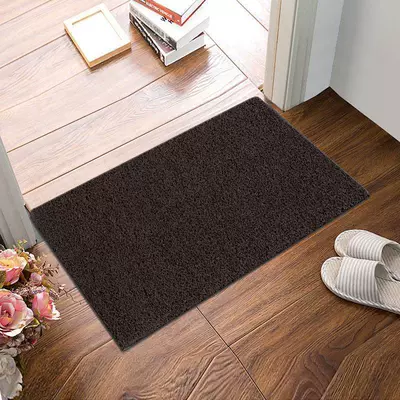 Avtomobil döşəmə paspasları — non-slip waterproof car pvc mat - extra-thick-pure-curry-4060cm