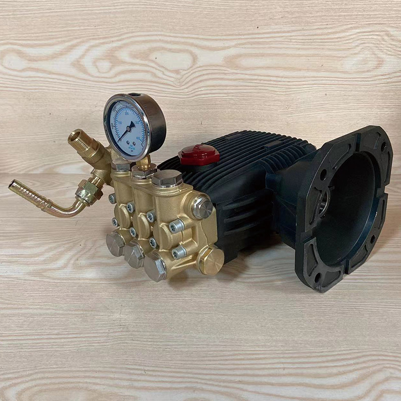 年华MP1000高压清洗机配件柱塞泵园林造雾泵大流量28轴洗车机头