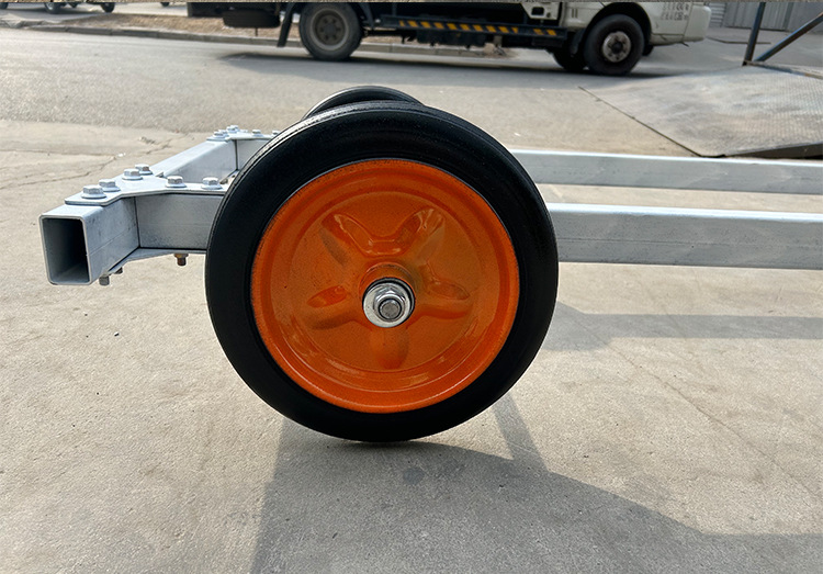 Trailer RV chassis Australian trailer tractor small flatbed trailer size agricultural transport cotton trailer