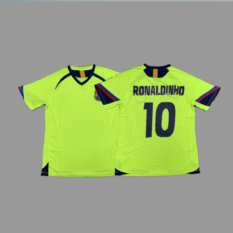 Ретро футбольные формы Boca Carlos Need Ronaldo Bajo Beckham Zidane Maldini AC Ronaldo майка