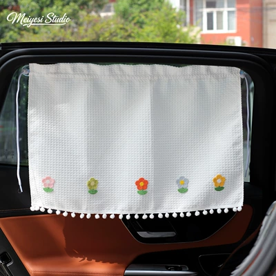 Car curtains – and heat-insulating car curtain