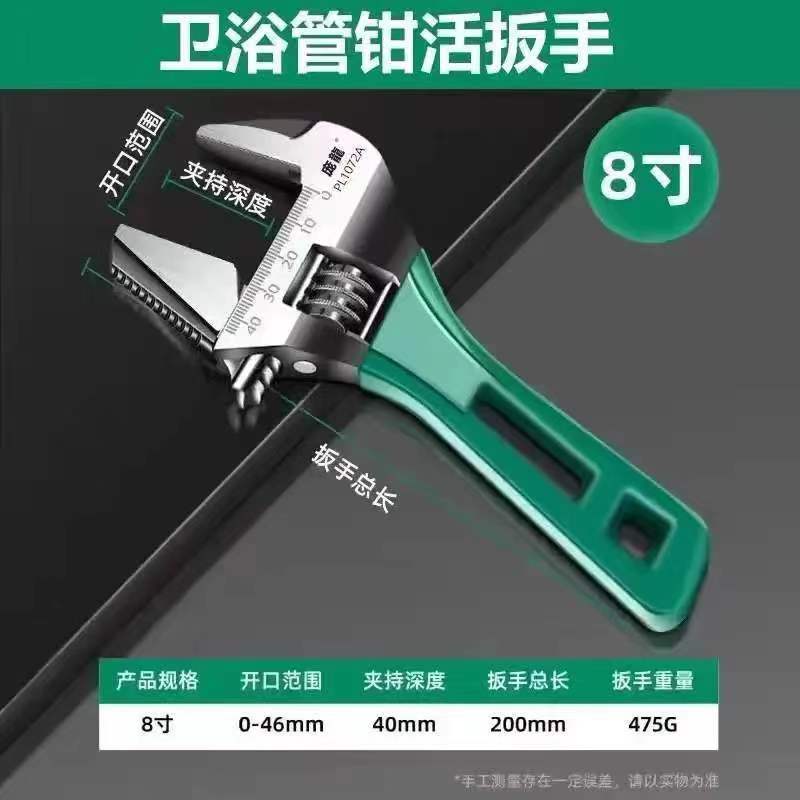 Fabricante de llaves Marca Panglong Llave ajustable Llave neutral Llave sin tarjeta Llave manual de boca viva Llave activa