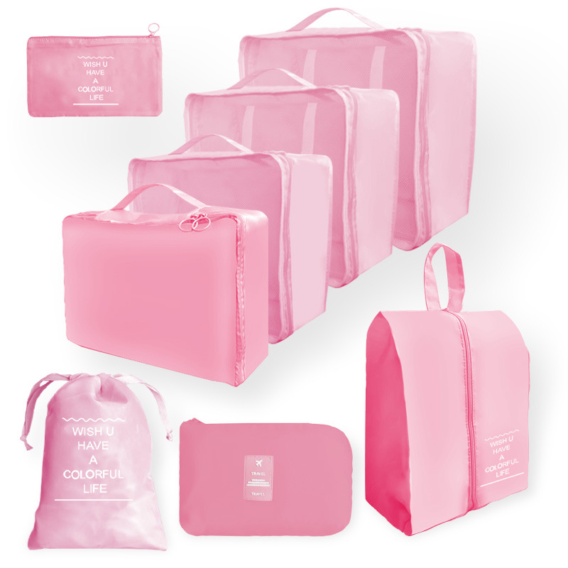 Bolsa de almacenamiento de viaje transfronterizo juego de cosméticos de lavado digital bolsa de almacenamiento subpaquete ropa zapatos bolsa de lona