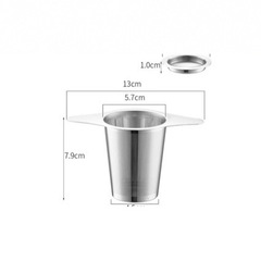 304ステンレス茶器茶漏れ茶フィルターカップフィルター水筒フィルター