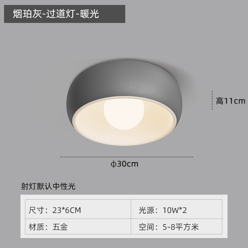 Entrenamiento creativo de la red roja de la lámpara de techo del vestíbulo del balcón del pasillo del corredor de la atmósfera LED de protección de ojos de espectro completo