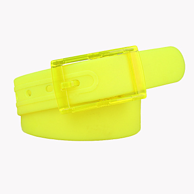 quality silicone universal plastic belt for men and women for…
