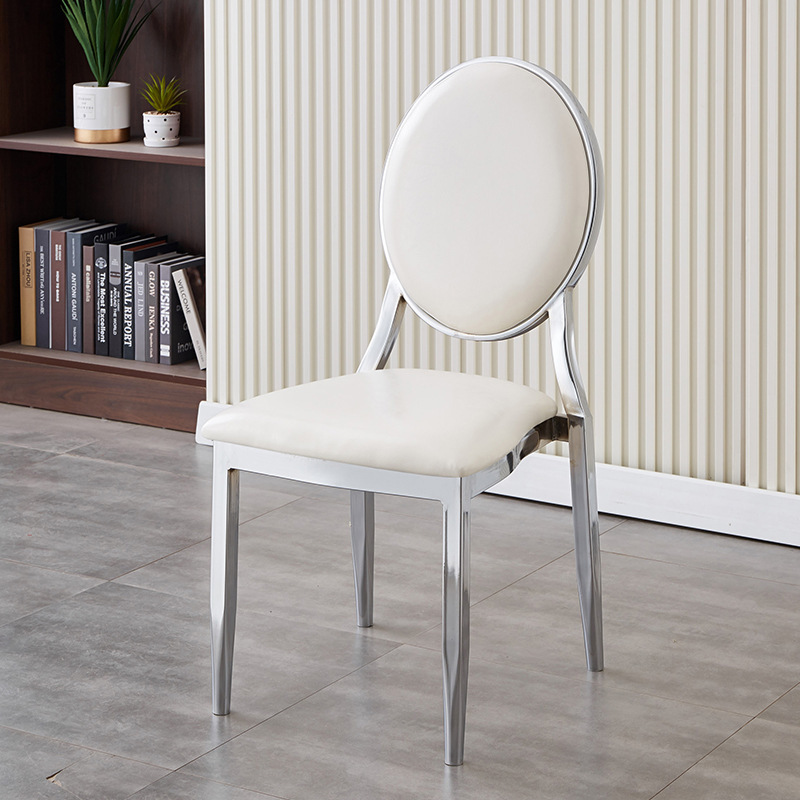 Silla de sol galvanizado en plata