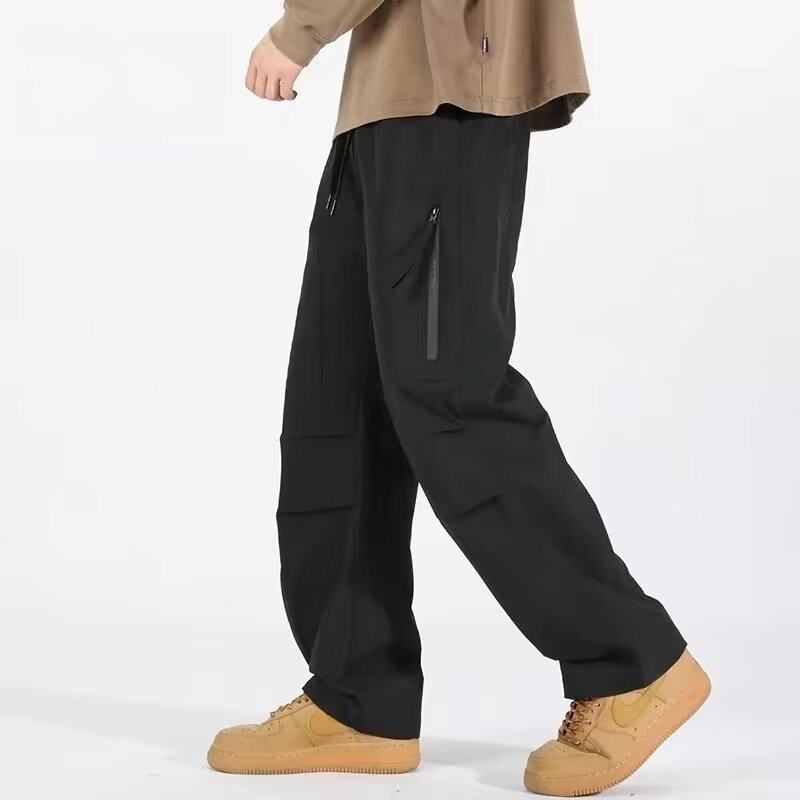 Summer quick dry silk climbing travel waterproof trousers for men…