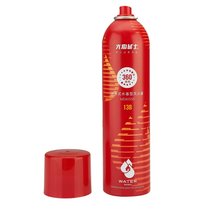 Flame warrior car fire extinguisher 360 degrees water-based fire extinguisher portable car home kitchen fire equipment (Vehicle fire extinguisher) - 360-omnidirectional-jet-550ml