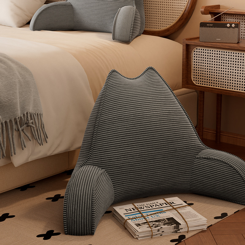 토끼 귀-코듀로이-다크 그레이