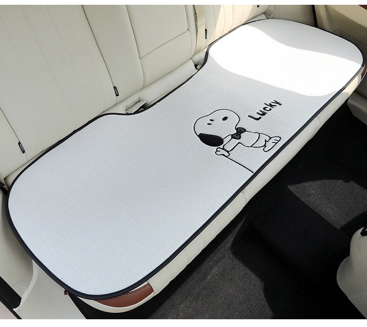 Car seat cushion for all seasons, cute cartoon internet-famous seat cover, simple internet-famous car seat cover, single piece