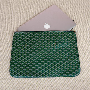 2025 new Gaoyade clutch urban simple dog tooth bag classic envelope bag Y letter printing computer bag