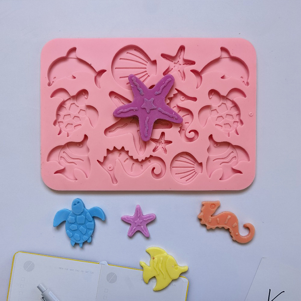 Hippocampus 418 molde de silicona para pastel de chocolate molde de pan herramientas de horneado