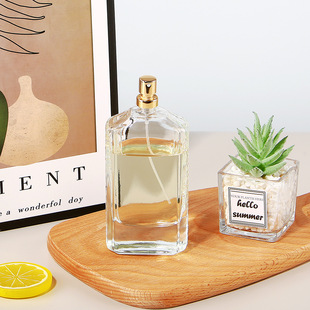 Spot 30 50ml Push-Type Perfume Bottle Bayonet Spray Portable Perfume Bottle Glass Cosmetic Empty Bottle
