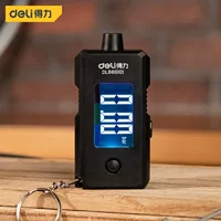 Deli tool многофункциональный манометр в шинах Обнаружение давления цифровой дисплей манометр Обнаружение давления в шинах портативный детектор