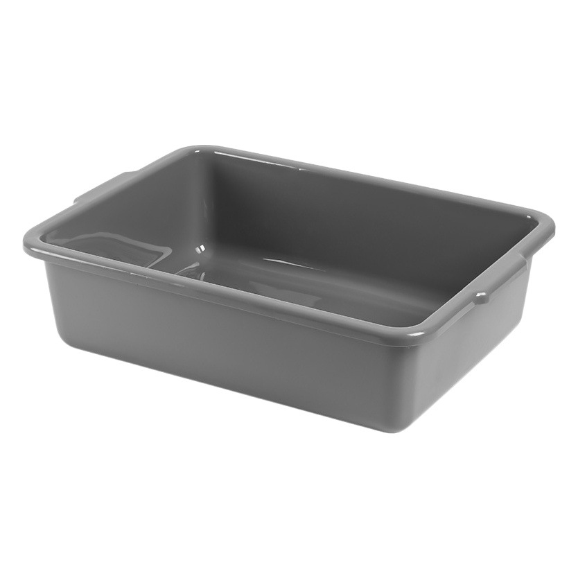 Nuevo material PP en stock congelado marisco cuenca de calidad alimentaria Cuenca del hotel barbacoa cuenca piezas cuadradas vajilla de hielo de calidad alimentaria congelado