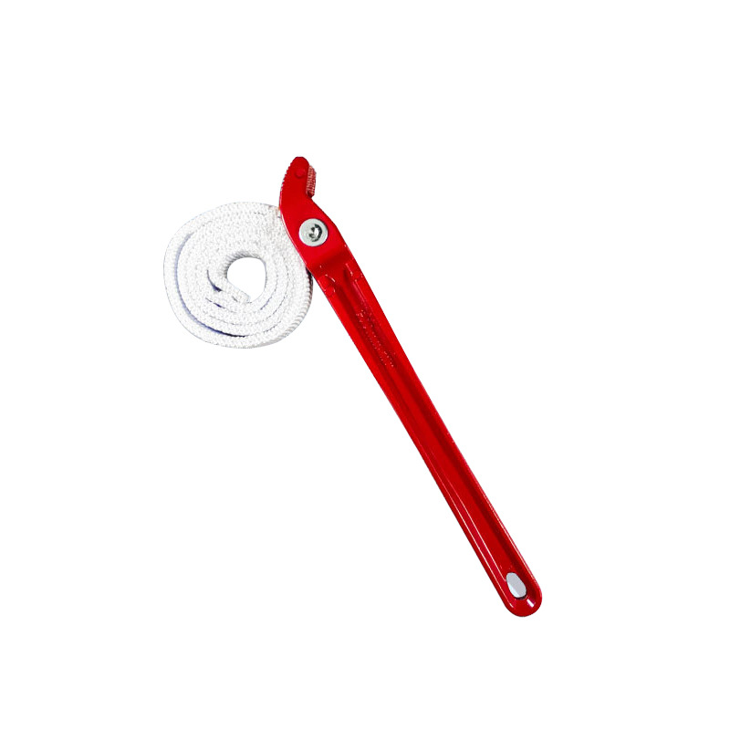 12 pulgadas de espesor de lona de la correa de la llave de filtro de aluminio fundido a presión multi-función de filtro de la máquina herramienta de desmontaje