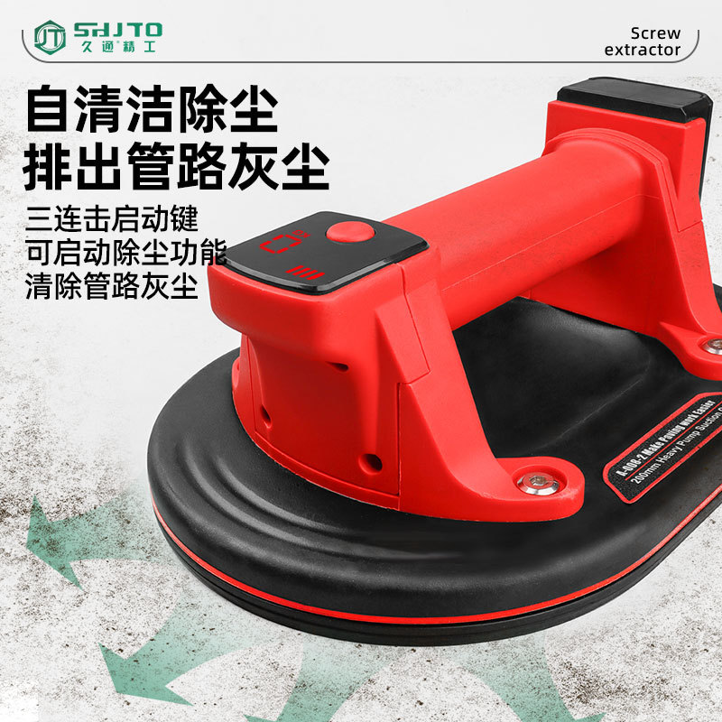 Fabricante mayorista fácil de hacer frente a la operación de alta intensidad deshacerse de la restricción de toma de corriente de litio pantalla digital ventosa eléctrica