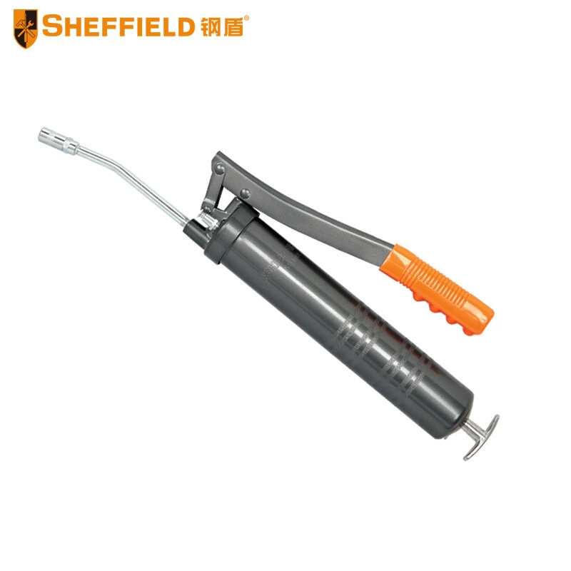 Steel Shield S111001 Профессиональный ручной смазочный пистолет, 400cc, однонапорный топливный пистолет, износостойкий