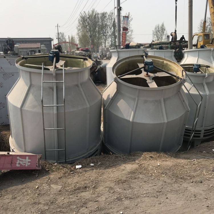 二手凉水塔 二手玻璃钢材质冷却塔 九成新凉水塔转让省水耐腐蚀