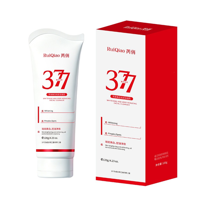 Limpiador Facial Blanqueador 377 con Niacinamida, Blanqueador, Reafirmante