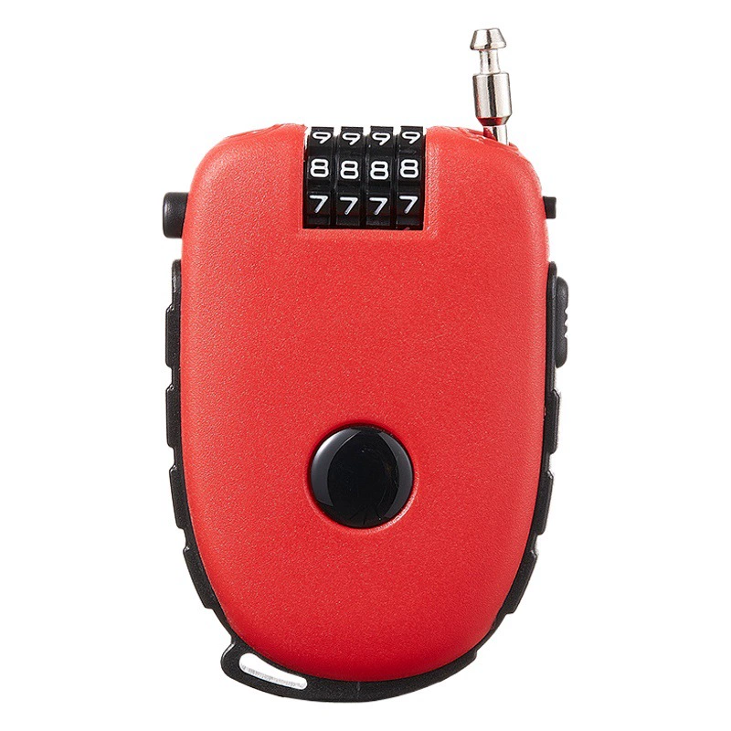 Портативный проволоковый замок через воловью растяжимый стальной проволоку