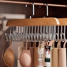 木质吊带晾衣架文胸罩背心收纳神器多功能衣柜挂钩挂式内衣子实木
