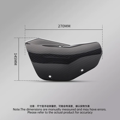 Shell Non-Destructive Installation, Motorcycle exhaust pipe