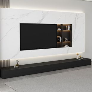 Black Tv Cabinet, Simple Tv Cabinet, Coffee Table Combination, Small Apartment Floor Cabinet, Floor Tv Cabinet, Tv Cabinet