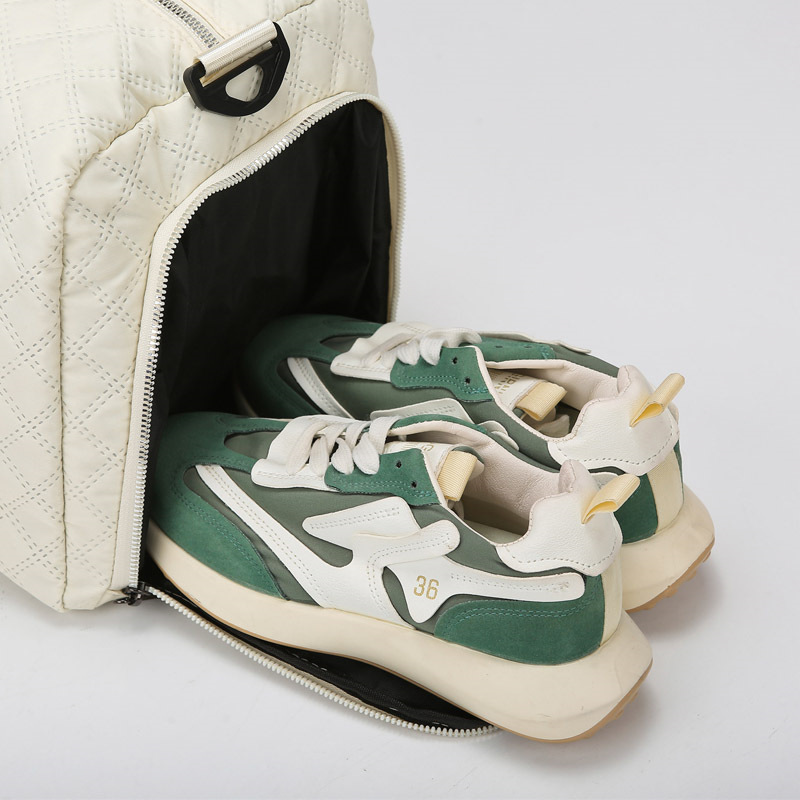 Bolsa de viaje de corta distancia para mujer, bolsa de gimnasio antisalpicaduras de gran capacidad ligera, bolsa de entrenamiento, bolsa de equipaje de un solo hombro diagonal para viajes de negocios