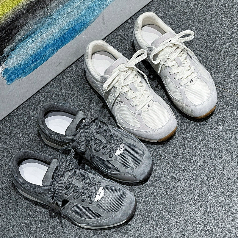 Ретро модные кожаные туфли дети весна 2025 новая повседневная дикая взрывная мягкая подошва дышащая легкая немецкая обувь