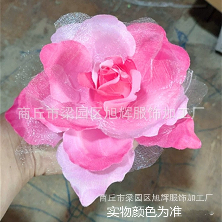 Ручной цветок Танцевальное представление палец цветок реквизит браслет голова цветочное украшение детский сад представление Детский танец запястье цветок