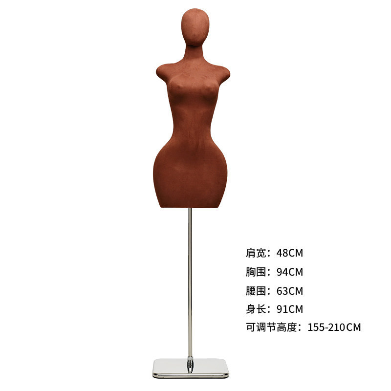 Tienda de ropa modelo de tamaño grande accesorios de ropa de mujer ventana de busto mm pequeña muñeca gorda gran muñeca de trasero tabla de exhibición estante image 25