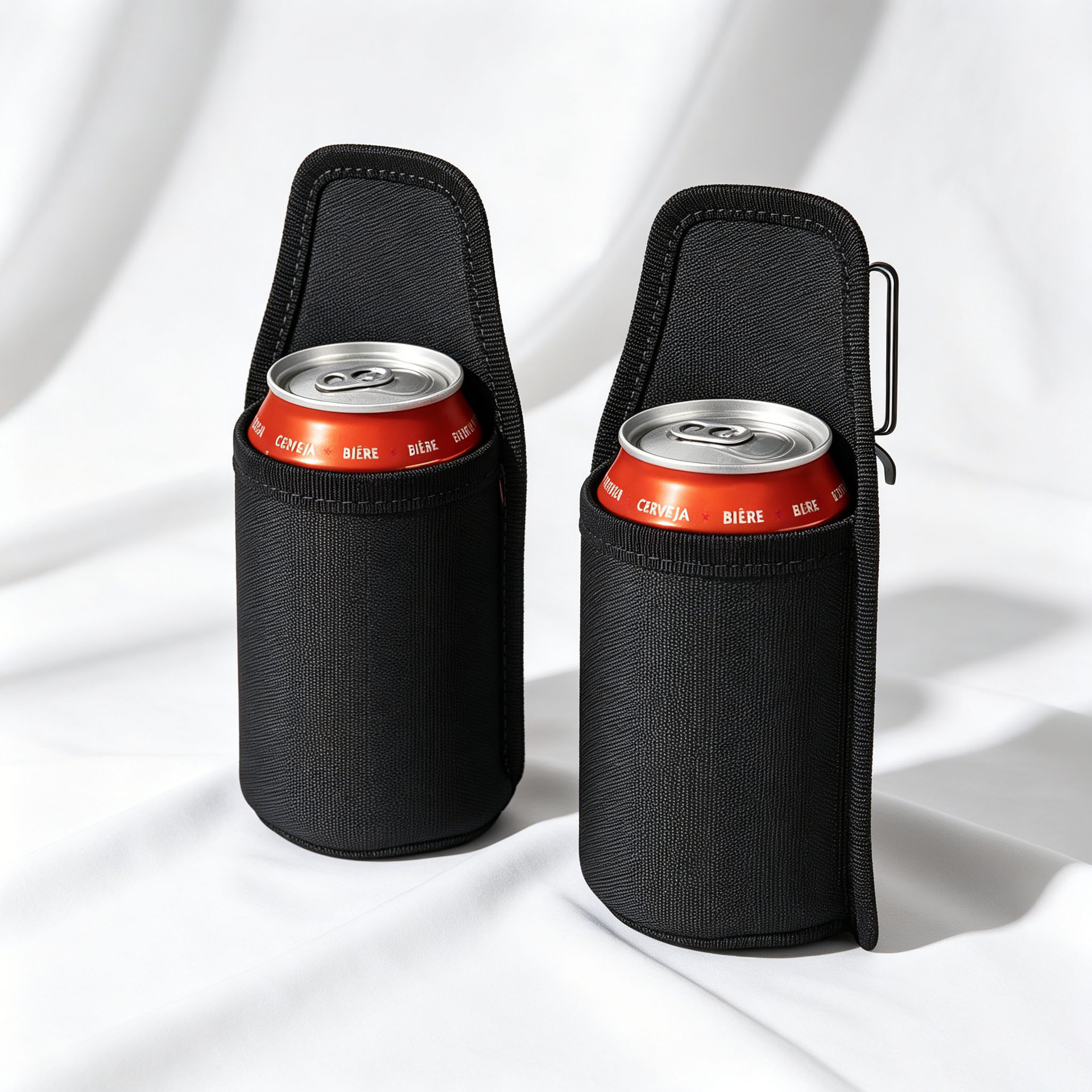 Cross-border bestseller: Outdoor portable water bottle and drink hanging bag, waist beer holder, multifunctional storage for cycling, hiking, and camping