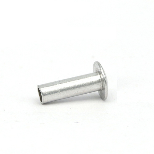 Large flat head semi-hollow rivet aluminum GB873 semi-round head rivet nail M2M2.5M3M4M5M6 curled aluminum rivet