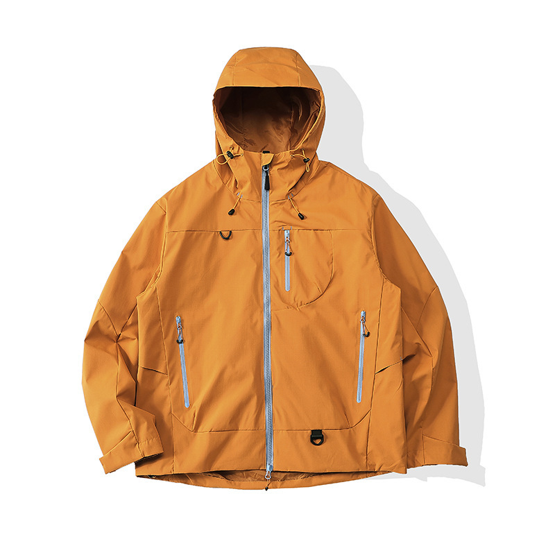 Golden sand orange-single jacket