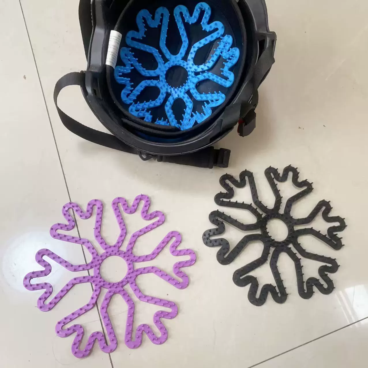 Подкладка для велосипедного шлема, дышащая защитная подушка для массажа головы, детский шлем для велосипеда, электромобиля, универсальная силиконовая подушка