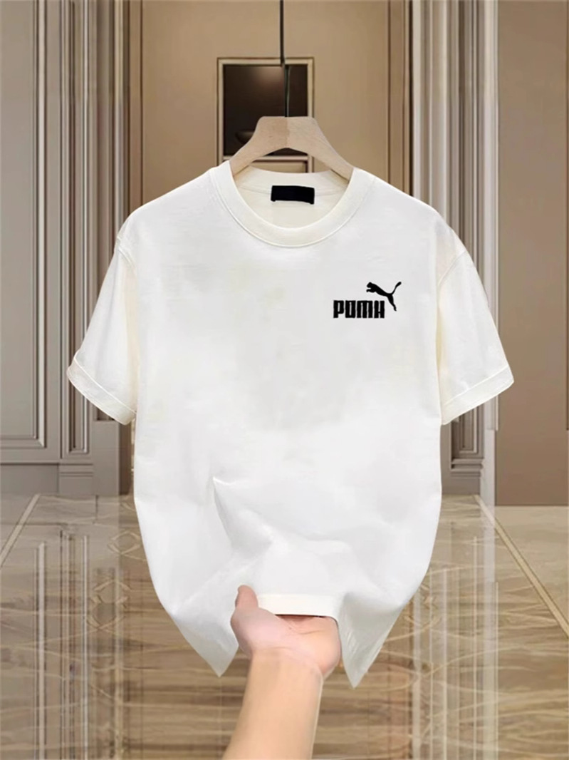 夏の新型男性半袖潮牌tシャツメンズ国潮百合上服ゆったりとしたコームコットンカーディガンins