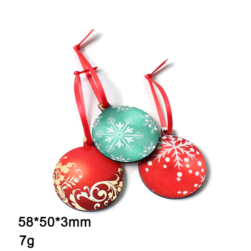 アマゾン熱転写mdf木製クリスマスペンダントクリスマスツリー雪鈴diy熱昇華クリスマスペンダント|undefined