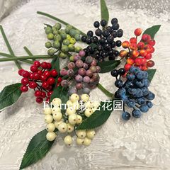 花の泡のベリーの果実をシミュレーションして財果を出します。