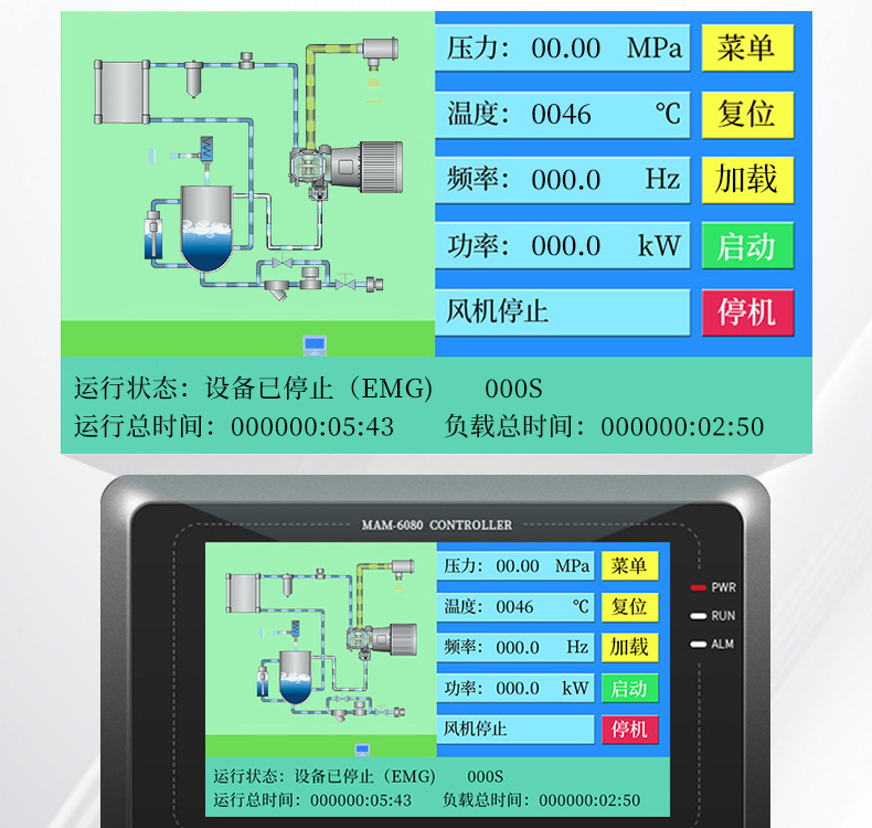 Oil-Free Screw-Type Air Compressor 7.5Kw Water-Lubricated Air Compressor Permanent Magnet Variable Frequency Energy-Saving Source Manufacturer