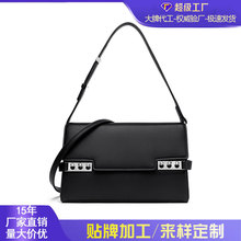 跨境单肩包新款时尚法式女包包简约高级感小方包大容量通勤斜挎包