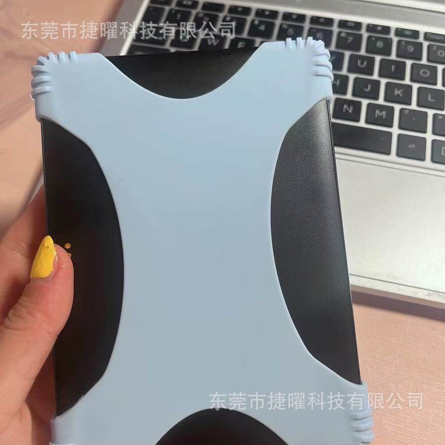 Universal electronic elastic silicone handheld reading, protective corner covers, protective case, 6 inches, fall protection 2