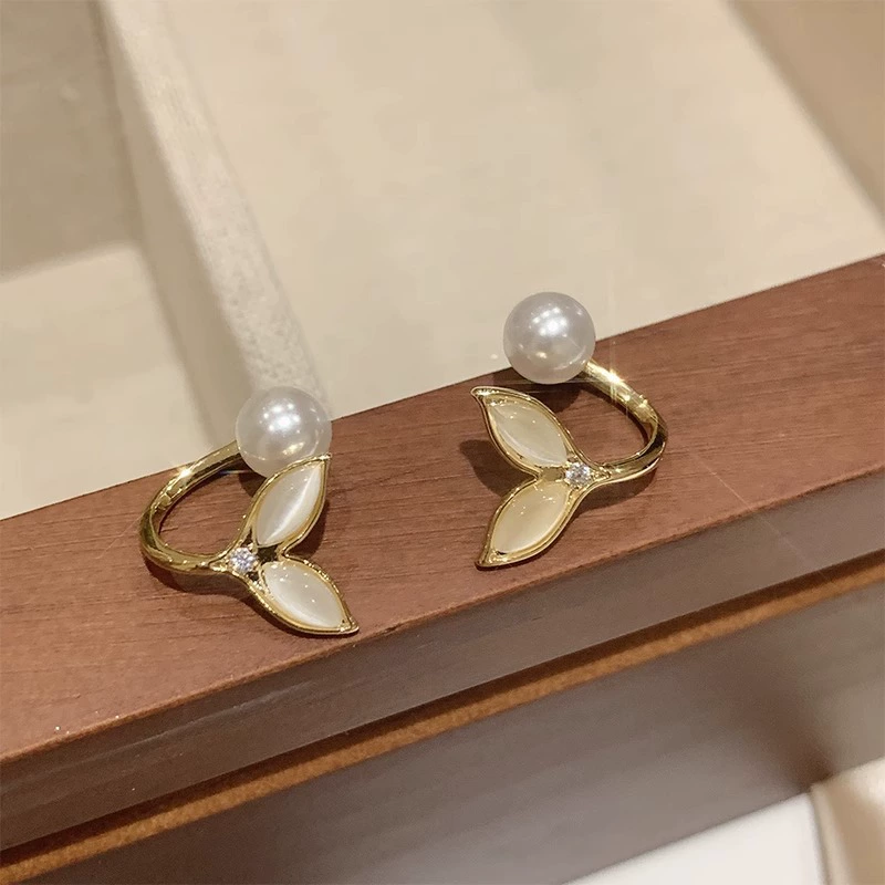 Серебряная игла, серьги из жемчуга, универсальный аксессуар, серебро 925 образец, котовий глаз, стиль высокого качества