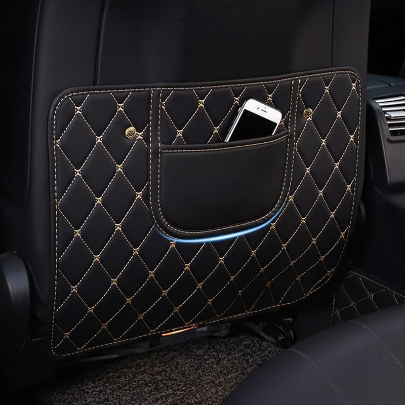 Chair back anti-kick pad — Qìchē Car Organizer - gz-rhombus-business-regular-simple-one