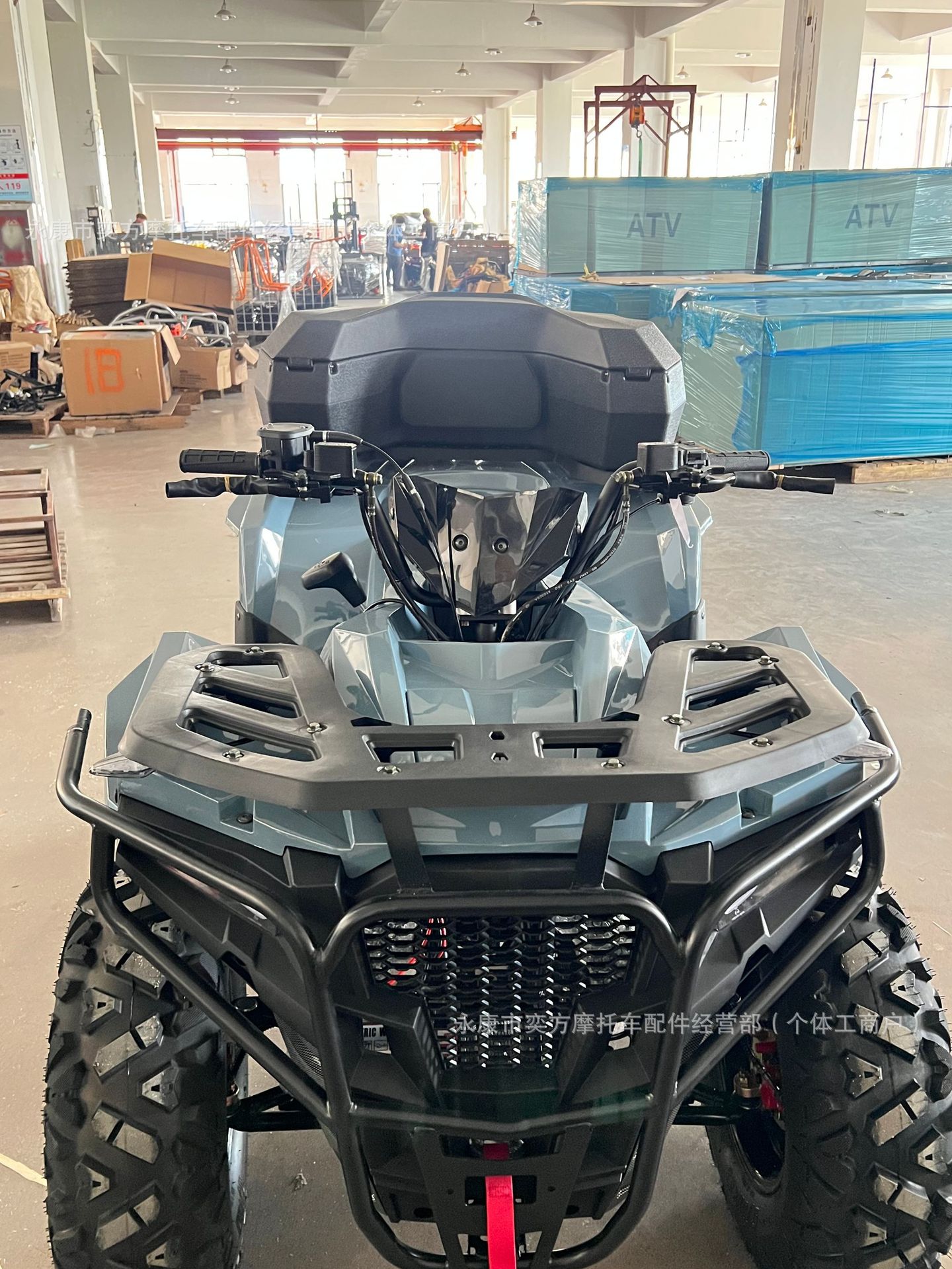 Atv Rear Cargo Box Modified Vehicle Toolbox Four-Wheel Vehicle Large Trunk 98L