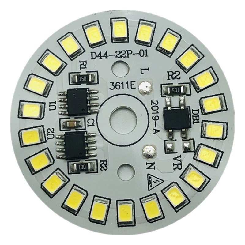 Плата светодиодной лампы без привода 220 В плата высоковольтной лампы 3w5w7w9w12w15w18w плата источника света без привода часть лампы