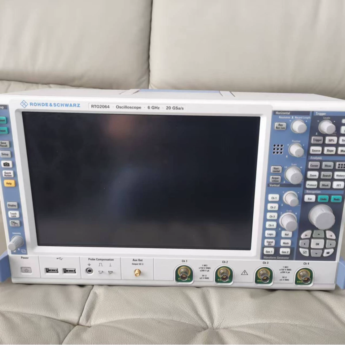 Аренда, продажа, переработка осциллографа Rohde & Schwarz RTO2064 с полосой пропускания 6 ГГц