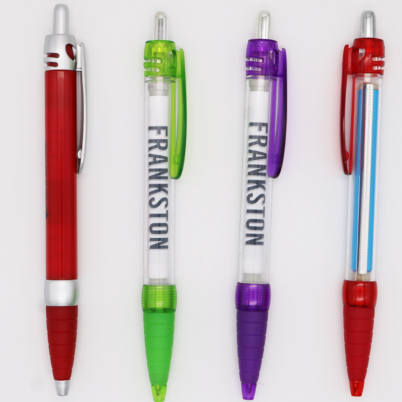 Cinturón industrial promoción de ventas directas dibujo bolígrafo publicidad papel de dibujo pluma de gel pluma de agua de varilla pluma bandera pluma de dibujo