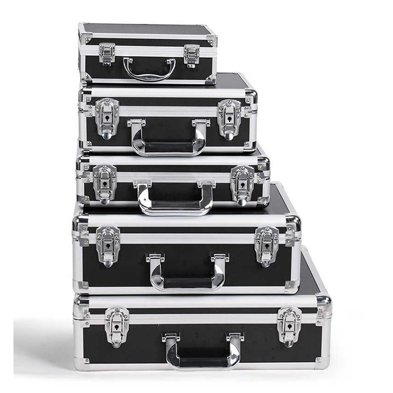 铝合金工具铝箱手提航空旅行箱带锁仪器仪表箱金属运输箱定 做